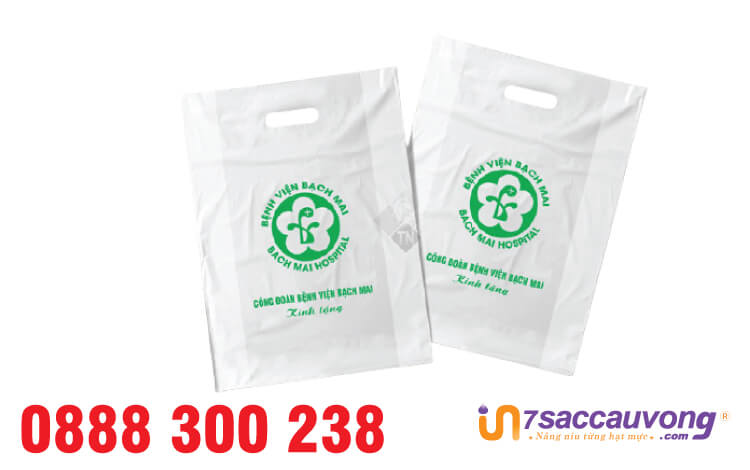 Túi xốp - Túi nilon - Túi nhựa in logo, thương hiệu bệnh viện.