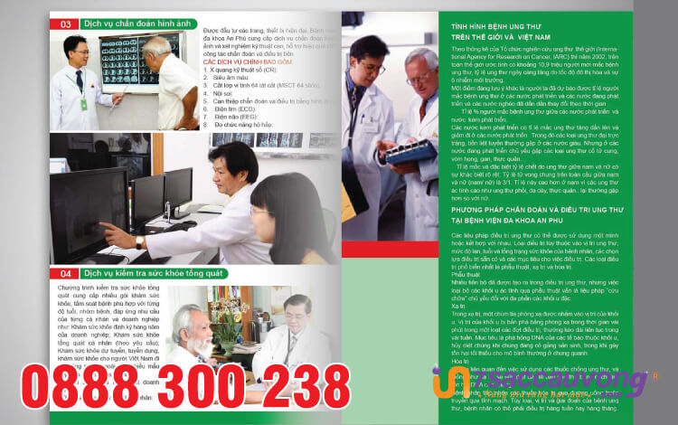 Thiết kế ấn phẩm catalogue bệnh viện chuyên nghiệp - 7SCV.